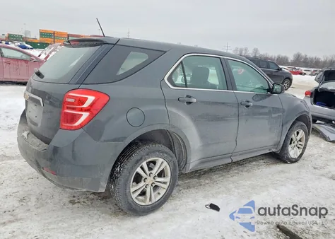 2017 Chevrolet Equinox Ls z USA, uszkodzony, nr VIN 2GNALBEK1H1511225